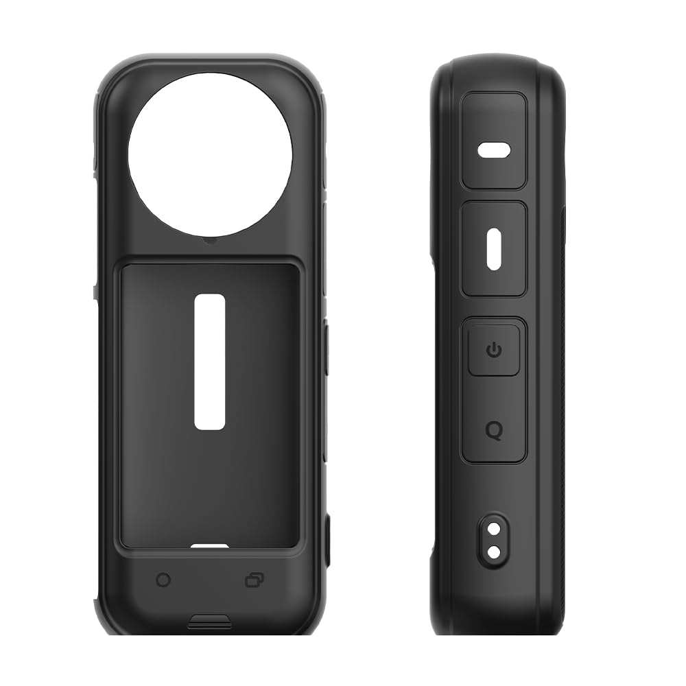 ZORBES Silicone Cover For Insta 360 X4 Silicone Protective Case Anti-Scratch Silicone Cover Anti-slip Snug-fit Silicone Housing Protective Cover for Insta 360 X4 Sports Camera, Not Include X4 Camera ZORBES Silicone Cover For Insta 360 X4 Silicone Protective Case Anti-Scratch Silicone Cover Anti-slip Snug-fit Silicone Housing Protective Cover for Insta 360 X4 Sports Camera, Not Include X4 Camera